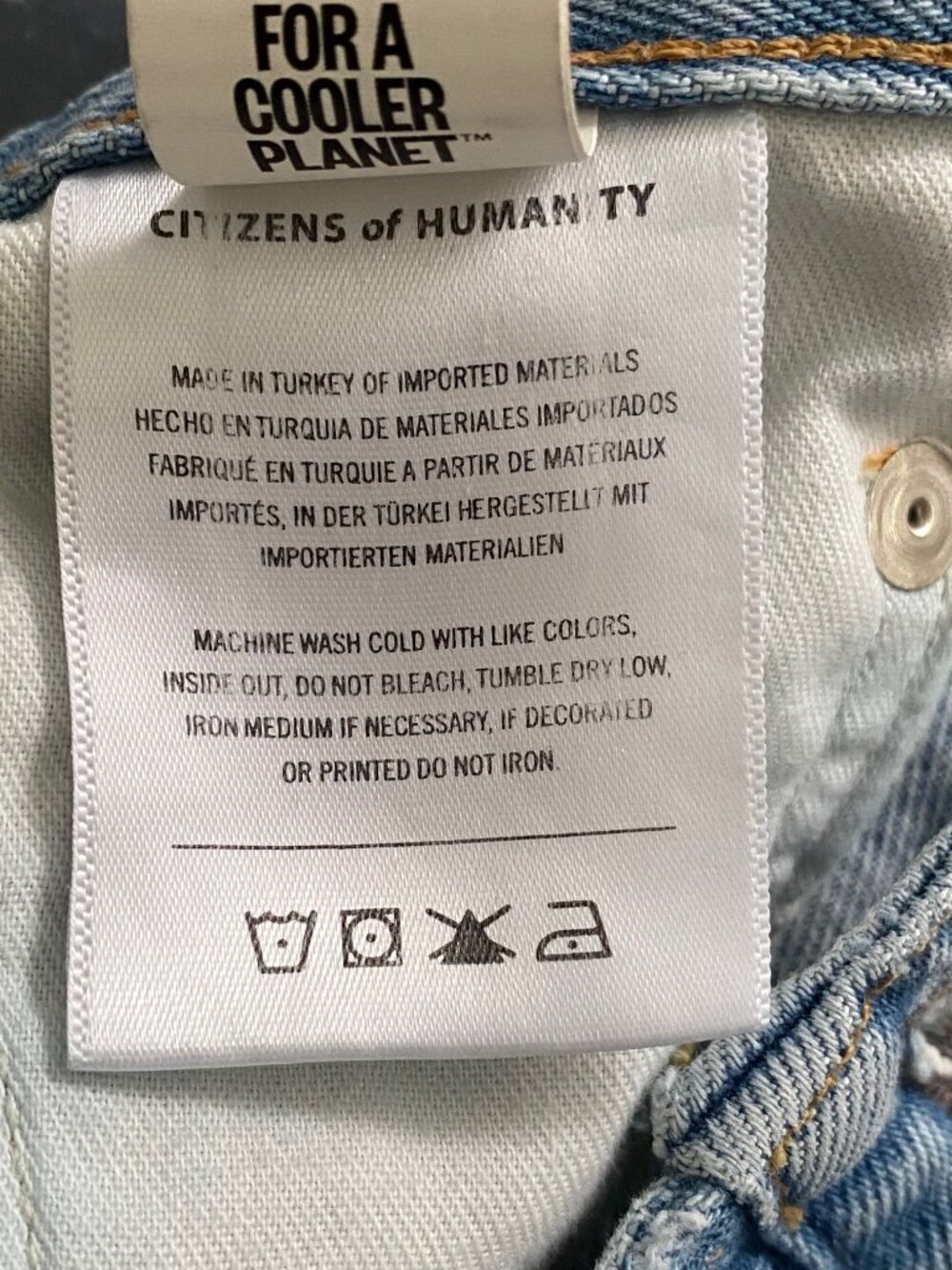 Citizens of Humanity Miro Relaxed Wide Jeans Barrel Curved Tapered Gemini 25 - Picture 12 of 14